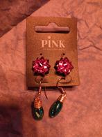 Kerst Oorbellen Rood, Groen & Goud - Nieuw, Ophalen of Verzenden, Nieuw, Groen, Knopjes of Stekers