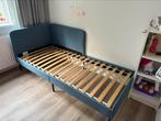 Ikea bed ombouw en bodem, Ophalen, 85 tot 100 cm, Zo goed als nieuw, Lattenbodem