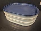 Tupperware, Huis en Inrichting, Keuken | Tupperware, Ophalen of Verzenden, Zo goed als nieuw, Blauw, Overige typen