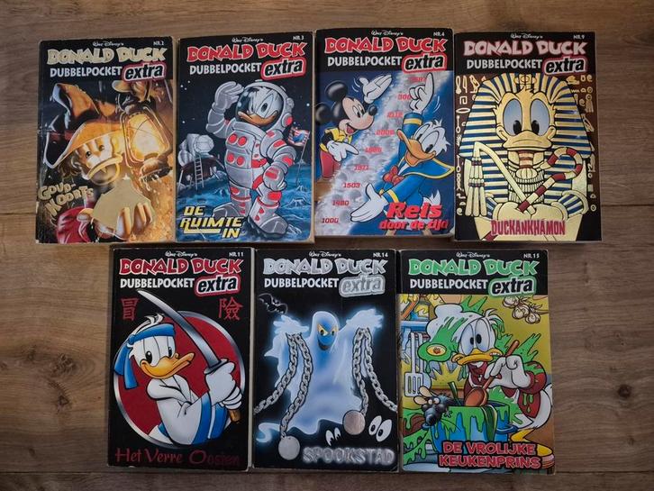 Donald Duck dubbel pockets extra, Boeken, Strips | Comics, Gelezen, Meerdere comics, Europa, Ophalen