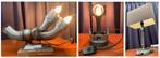 Diverse Tafellampen Bureaulamp Lamp Industrieel Car Mancave, Huis en Inrichting, Lampen | Tafellampen, Minder dan 50 cm, Ophalen
