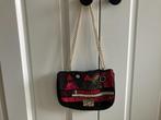Zara pailletten tas zwart/roze/rood, Schoudertasje, Zo goed als nieuw, Zwart, Verzenden