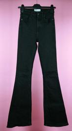 zgan Bershka flared jeans zwart maat 34 (XS), Zwart, Zo goed als nieuw, W27 (confectie 34) of kleiner, Bershka