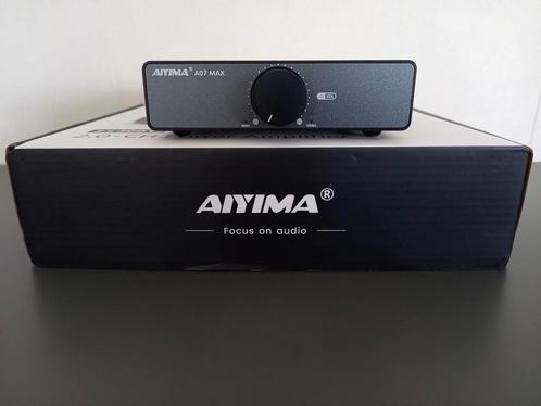AIYIMA A07MAX CLASS-D 2X150 WATT BOXED + UPGRADED OPAMPS, Audio, Tv en Foto, Versterkers en Receivers, Zo goed als nieuw, Stereo