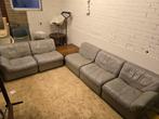 Vintage COR elementen bank modulair grijs leer leder desede, Ophalen of Verzenden, Gebruikt, Leer