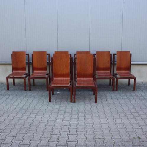 Chaises ( BNF ) Bibliothéque Nationale de France | 8 stuks, Huis en Inrichting, Stoelen, Gebruikt, Vijf, Zes of meer stoelen, Hout