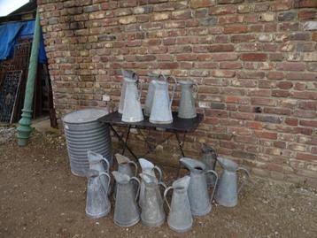 zinken lampetkan waterkan maatkan kan kannen beschikbaar voor biedingen