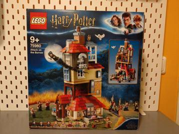 TE KOOP: Lego Harry Potter 75980 Attack on the Burrow  beschikbaar voor biedingen