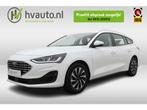 ✅ Ford Focus Wagon 1.0 ECOBOOST HYBRID 125PK TITANIUM | Na, Auto's, Ford, 1349 kg, Stof, Gebruikt, Zwart