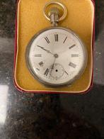 Zilveren zakhorloge, Sieraden, Tassen en Uiterlijk, Horloges | Antiek, Ophalen of Verzenden, Zilver, Overige merken, 1900 tot 1930
