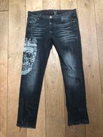 Philipp Plein jeans met skull, W36 - W38 (confectie 52/54), Philipp Plein, Ophalen of Verzenden, Zo goed als nieuw