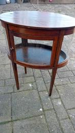 Antiek theetafeltje met afneembaar dienblad, Antiek en Kunst, Ophalen