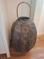 Mooi Windlicht koper/brons, Ophalen, Zo goed als nieuw, Metaal, 50 tot 75 cm