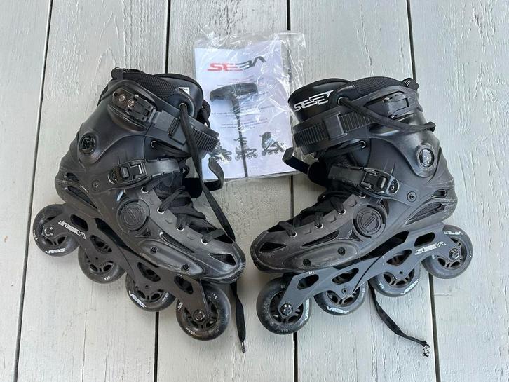 Seba E3 80 Inline Skates, Sport en Fitness, Skeelers, Gebruikt, Inline skates 4 wielen, Overige merken, Heren, Ophalen of Verzenden