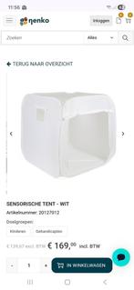 Sensorische pop-up tent van Nenko, Caravans en Kamperen, Ophalen of Verzenden, Zo goed als nieuw, Tot en met 2