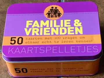 Familie & vrienden Vragenspelletje  beschikbaar voor biedingen