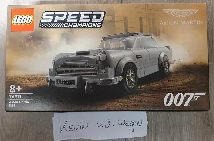 Speed champions 007 Aston Martin DB5 (76911) nieuw ongeopend, Kinderen en Baby's, Speelgoed | Duplo en Lego, Nieuw, Lego, Complete set