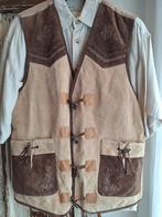 Trachten gilet Tiroler oktoberfeest overhemd, Kleding | Heren, Ophalen, Gedragen, Maat 52/54 (L)