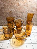 Duralex Amber Verzameling Glaswerk, Huis en Inrichting, Keuken | Servies, Ophalen, Glas, Overige stijlen, Glas of Glazen
