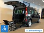 Renault Kangoo Rolstoelauto XXL-Ombouw 150cm, Auto's, Voorwielaandrijving, Stof, Gebruikt, Zwart