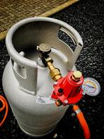 Aluminium volle Gasfles, Ophalen, Gebruikt