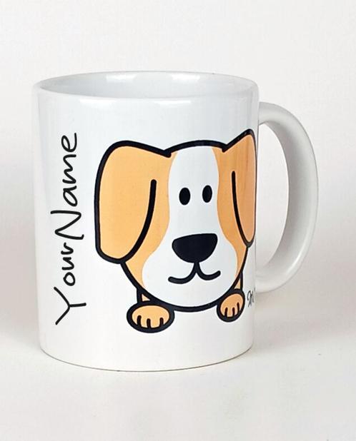 Dierenmokken gepersonaliseerde Honden - Dieren mokken, Dieren en Toebehoren, Honden-accessoires, Nieuw, Verzenden