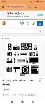 Wij kom ophalen oud ijzer, Ophalen