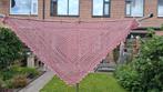Gehaakte omslagdoek sjaal oud roze, Ophalen of Verzenden, Nieuw, Maat 46/48 (XL) of groter, Sjaal