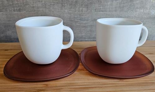 Nespresso kleine espresso kopjes met schotel nieuw, Huis en Inrichting, Keuken | Servies, Nieuw, Kop(pen) en/of Schotel(s), Overige stijlen