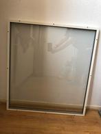 Voorzetraam 85x78 cm, RAL 9010, Aluminium Profiel, Doe-het-zelf en Verbouw, Glas en Ramen, Ophalen, Gevelraam of Ruit, Minder dan 80 cm