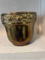 Messing bloempot, Antiek en Kunst, Ophalen of Verzenden