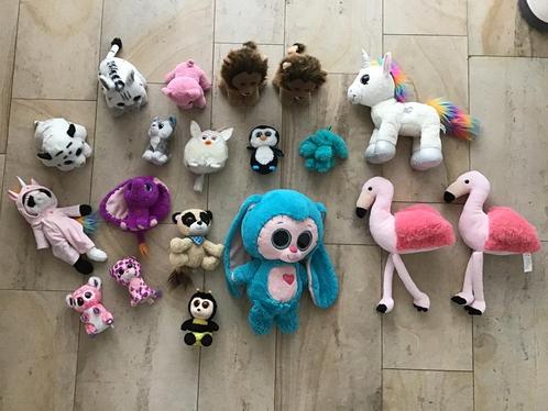 Knuffels ty beanie, ylvi en minimoomis, snukis, Kinderen en Baby's, Speelgoed | Knuffels en Pluche, Zo goed als nieuw, Overige typen