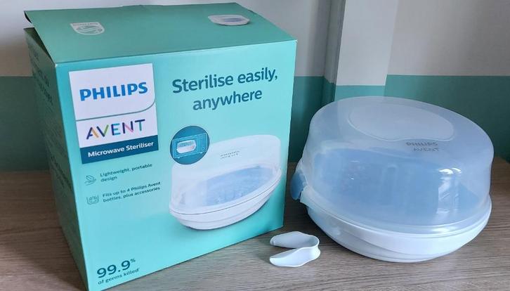 Nieuwe Philips Avent Magnetronstoom sterilisator, Kinderen en Baby's, Babyvoeding en Toebehoren, Nieuw, Sterilisator, Ophalen