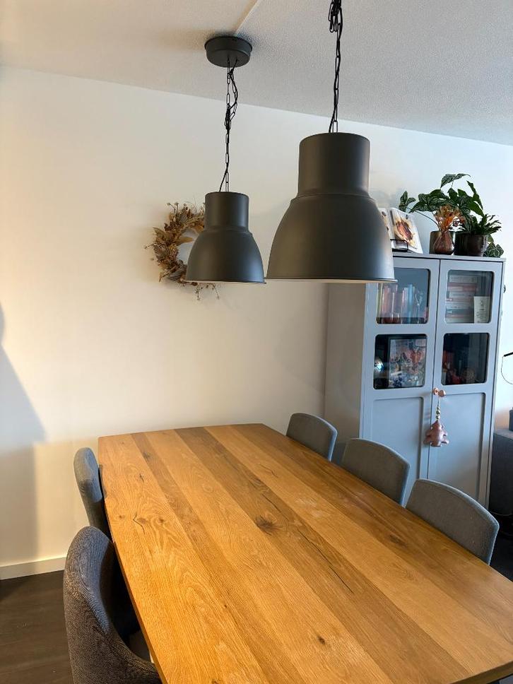 Hanglamp IKEA Gijs hektar, Huis en Inrichting, Lampen | Hanglampen, Zo goed als nieuw, Minder dan 50 cm, Metaal, Ophalen