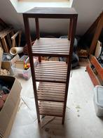 Houten Stellingkast - 4 Planken ikea, Huis en Inrichting, Kasten | Stellingkasten, Ophalen of Verzenden, Zo goed als nieuw