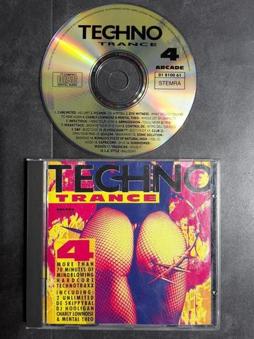 CD - Techno Trance 4 - Hardcore House beschikbaar voor biedingen