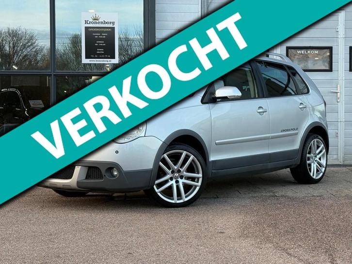 Volkswagen Polo 1.6-16V Cross, PANO, NAP, APK, Auto's, Volkswagen, Bedrijf, Te koop, Polo, ABS, Airbags, Airconditioning, Boordcomputer