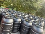 Grote voorraad regentonnen regenton barrels tonnen 220 ltr, 150 liter of meer, Ophalen, Zo goed als nieuw