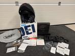 Shoei Neotec 3 + Sena SRL3 - Nieuw!, Nieuw met kaartje, M, Systeemhelm, Verzenden