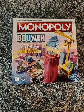 Monopoly Bouwen Bordspel - Ongebruikt beschikbaar voor biedingen