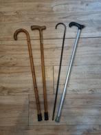 4x oude wandelstok, Ophalen of Verzenden