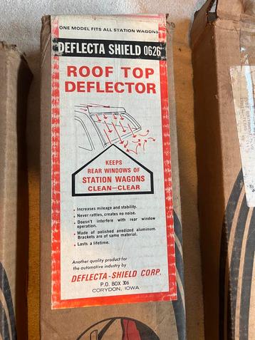 Vintage wind deflector voor stationwagons USA beschikbaar voor biedingen