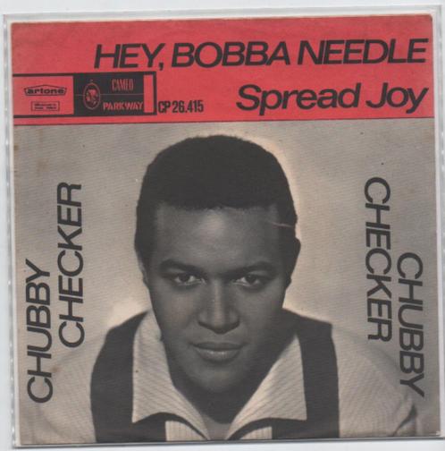 Chubby Checker- Hey, Bobba Needle, Blauw of Oranje, Cd's en Dvd's, Vinyl Singles, Zo goed als nieuw, Nederlandstalig, Verzenden