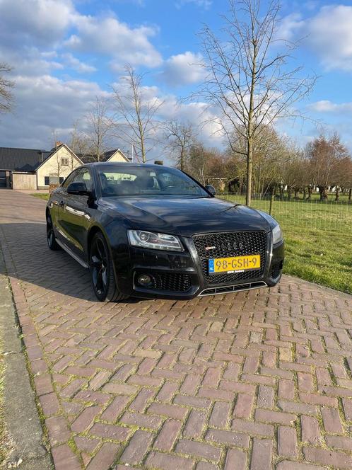 Audi A5 3.2 FSI 195KW Coupe Multitronic 2008 Zwart, Auto's, Audi, Particulier, A5, ABS, Airbags, Airconditioning, Alarm, Apple Carplay