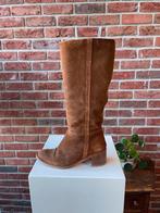 Suede leren hoge laarzen van Bibi maat 36, Douwenmaat 8-3 Meppel, Info@again.nu, Bruin, Ophalen of Verzenden