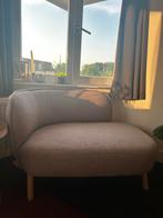 WOOOD Fauteuil Hazel Links greige, Ophalen, 75 tot 100 cm, Eenpersoons, Minder dan 150 cm