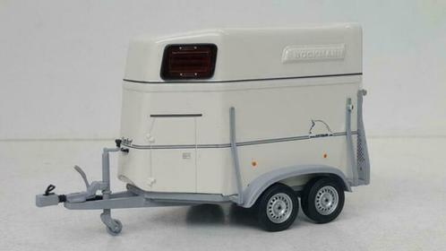 Minichamps Boeckmann Horse Trailer 2006 Grey, Hobby en Vrije tijd, Modelauto's | 1:43, Nieuw, MiniChamps, Verzenden