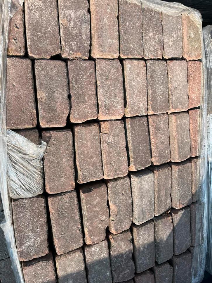 Gebakken Klinkers, Tuin en Terras, Tegels en Klinkers, Gebruikt, Klinkers, Overige materialen, 10 m² of meer, Ophalen