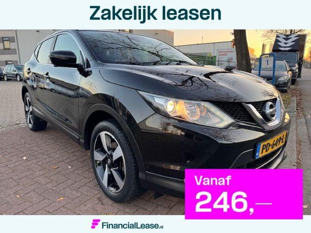Nissan QASHQAI 1.6 Turbo 164pk N-Vision Airco/ECC,Navigatie,, Auto's, Nissan, Bedrijf, Lease, Financial lease, Qashqai, 360° camera