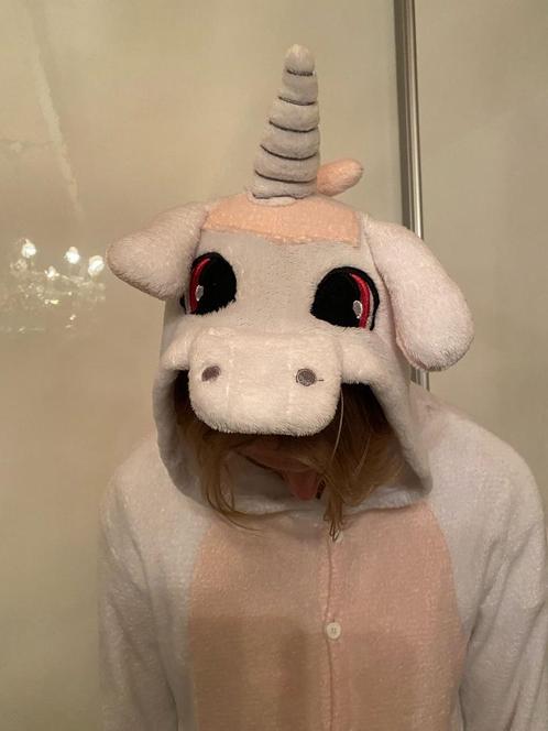 Onesie verkleedpakken,  eenhoorn, kangeroo, mickey mouse, Kinderen en Baby's, Carnavalskleding en Verkleedspullen, Gebruikt, Jongen of Meisje